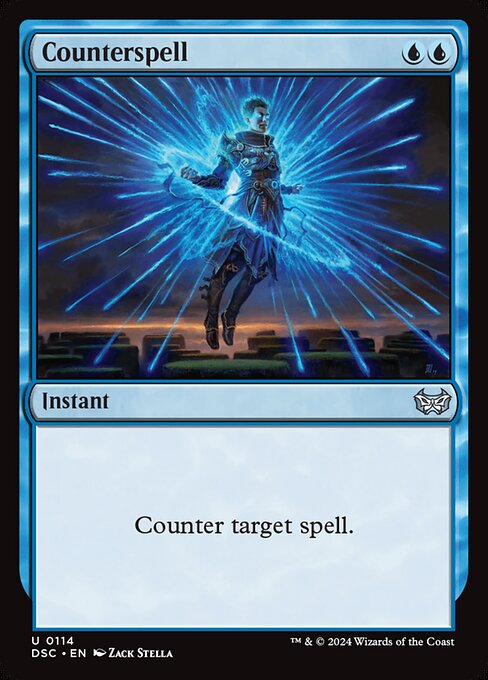 Counterspell Magic: The Gathering card in Card Scanner app